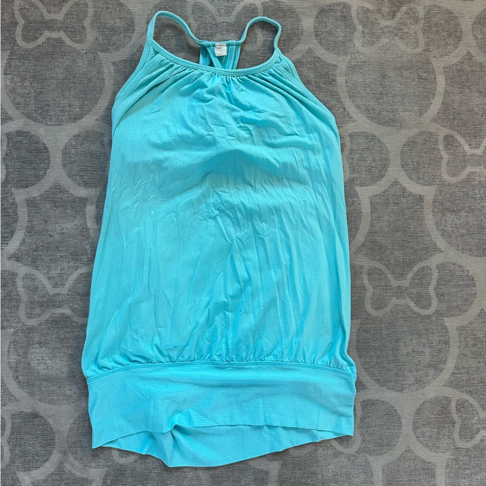 Lululemon Athletica No Limits Tank in
Angel Blue
